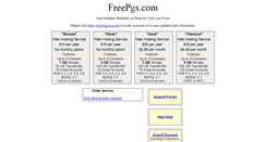 Desktop Screenshot of freepgs.com