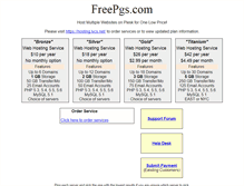 Tablet Screenshot of freepgs.com